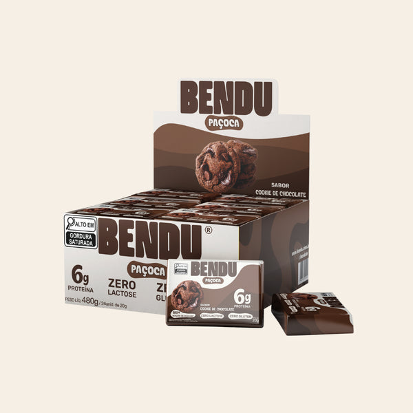 PAÇOCA COOKIE DE CHOCOLATE