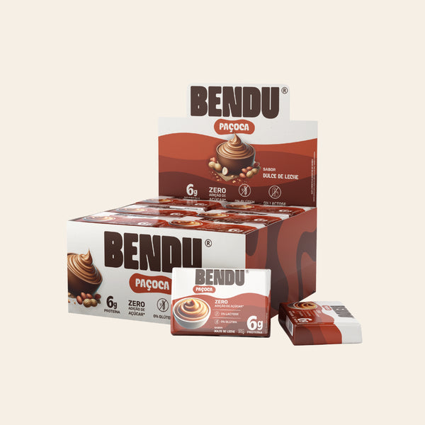 Paçoca Whey Doce de Leite