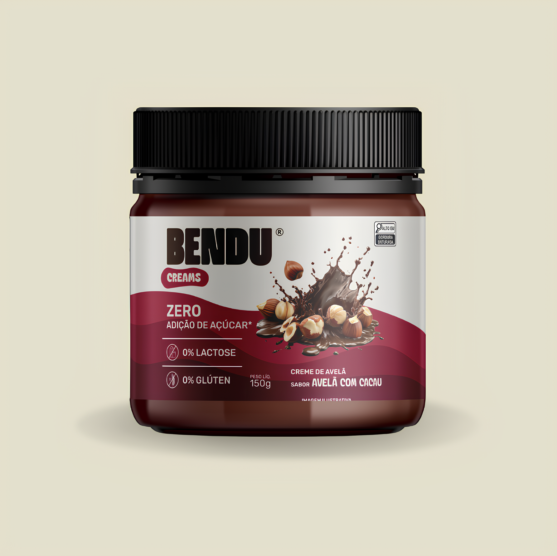 Creme de avelã cacau 150g