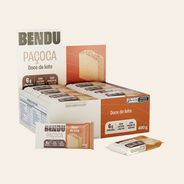 PAÇOCA DOCE DE LEITE