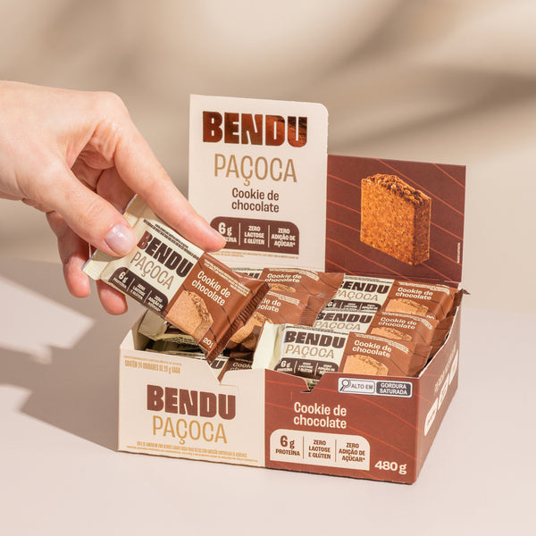 PAÇOCA COOKIE DE CHOCOLATE