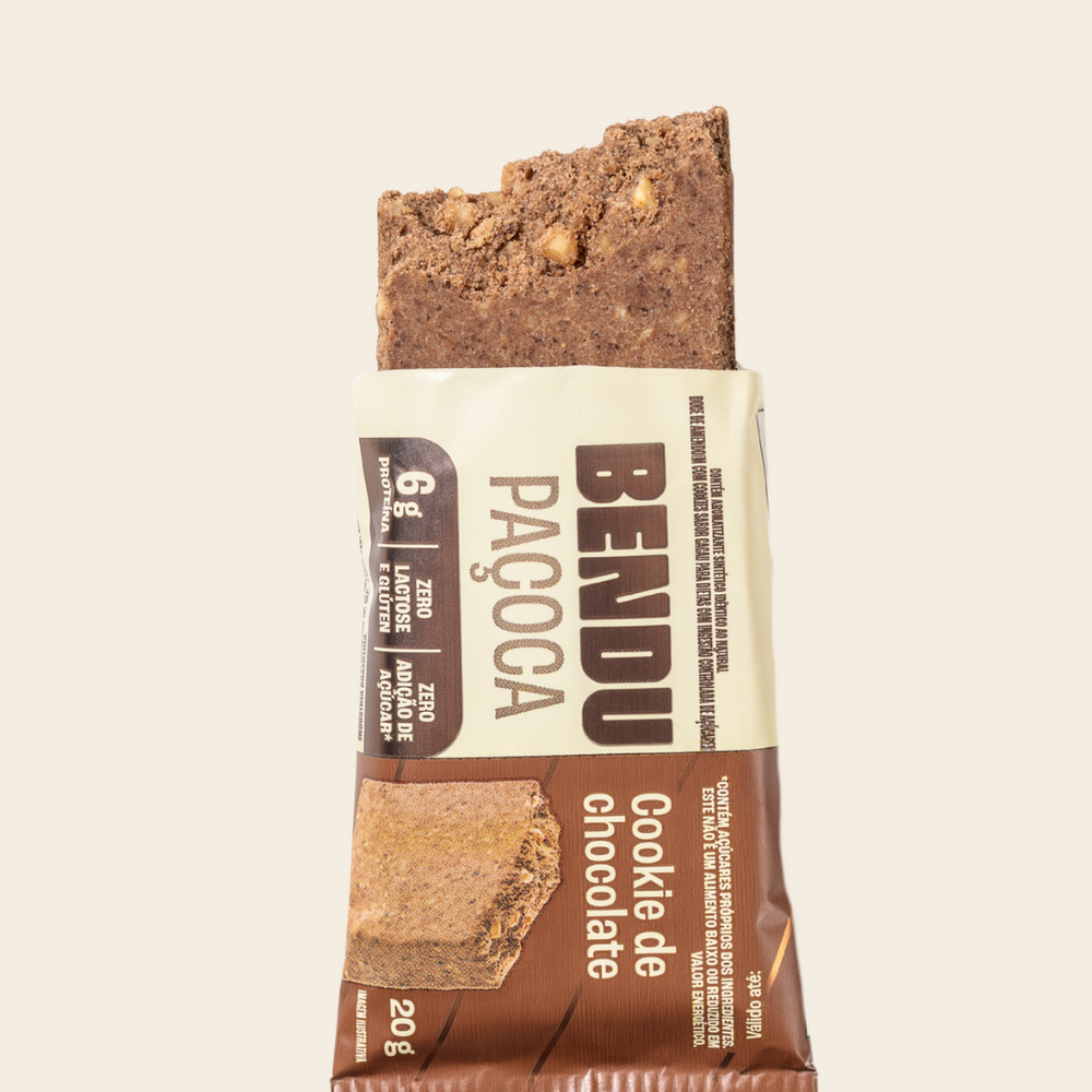 PAÇOCA COOKIE DE CHOCOLATE