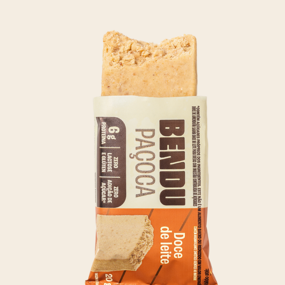 PAÇOCA DOCE DE LEITE