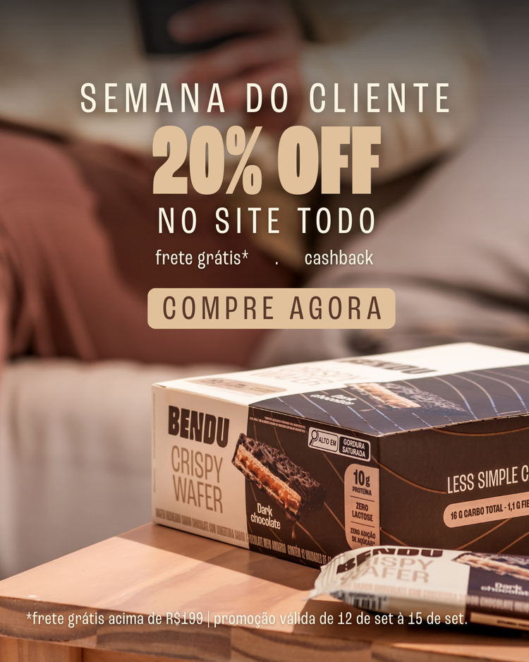 Banner promocional, compre 4 e leve 5 cremes Bendu, nas compras acima de R$259 ganhe 1 creme de 150g